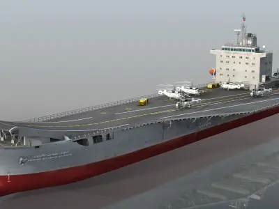  Iranian drone carrier IRIS Shahid Bagheri C110-4 