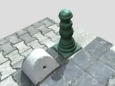 Duba pontoon 3D model