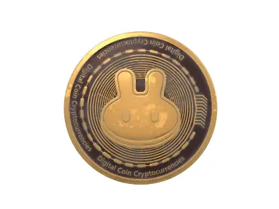 PancakeSwap Coin v3 006 3D model