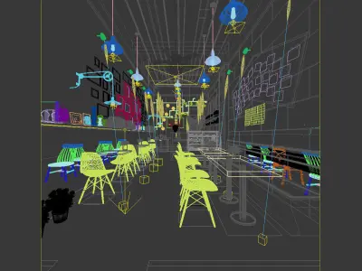 Business - Food Beverage 7-056 3D model