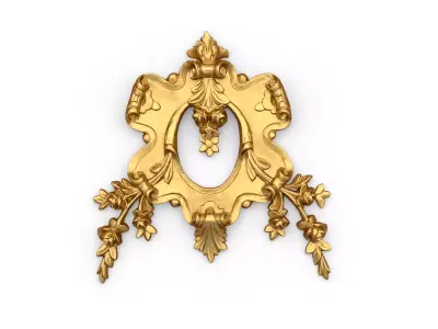 Classic carved decor ornament 470 3D print model purchase