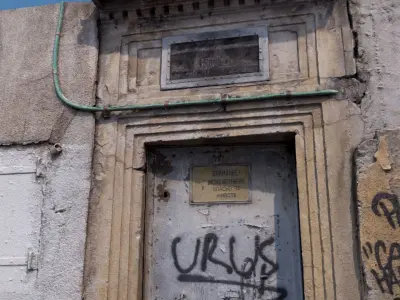 Abandoned transformer station 3D model