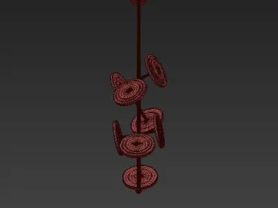 Le Royer Chandelier 3D model