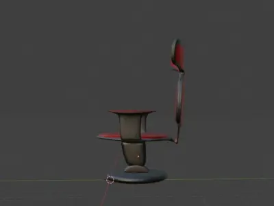 Armchair Free 3D model shop