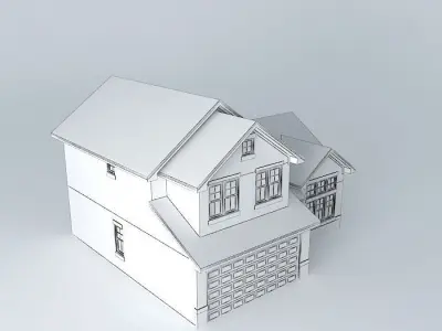 Southwestern House Free 3D model