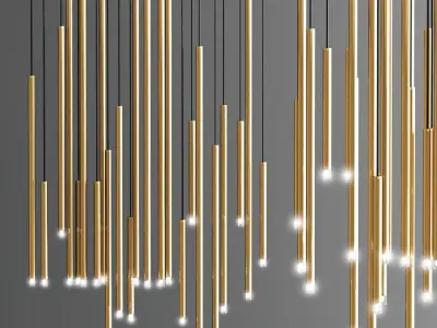 A-tube Nano Led Pendant 3D model