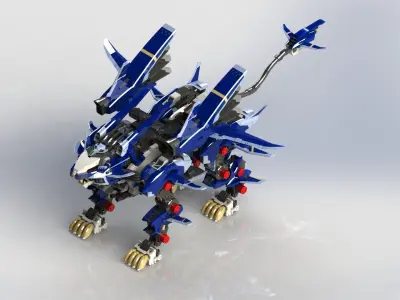 Liger Zero Jager 3D model