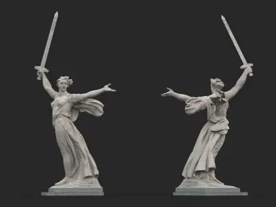  Statue Motherland Calls 