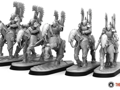 Fabricarii - Hussar Squad 3D print model