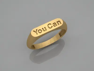 You can ring Free 3D print model