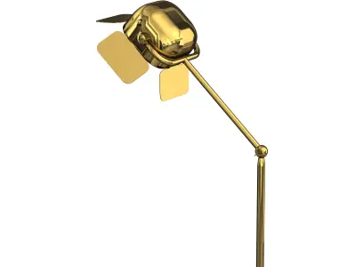 Flamingo Reading Lamp 3D model