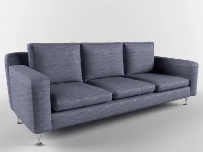 Comfy Modern Sofa 3D model
