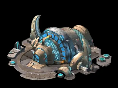 Hyperspace Laboratory 02 3D model