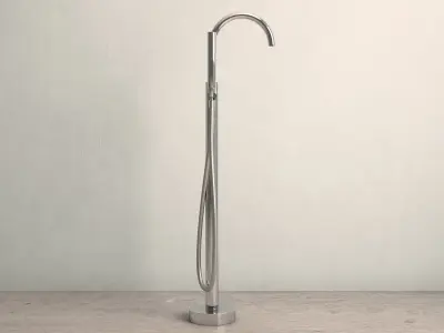 Floor-mounted tap 1 3D model