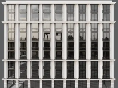 RESIDENTIAL BUILDING NO90 A 3D model