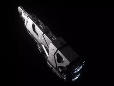 Autumn Class Capital Ship 3D model