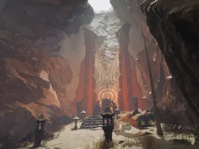 ENVIRONMENT GAME 3D 3D model