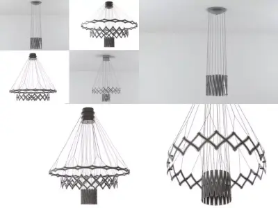Z chandeliers 3D model