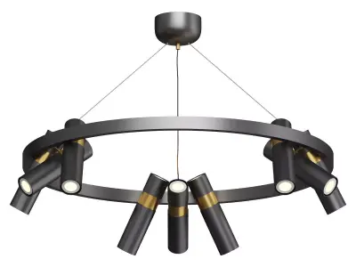  SPOOR Chandelier 3D model
