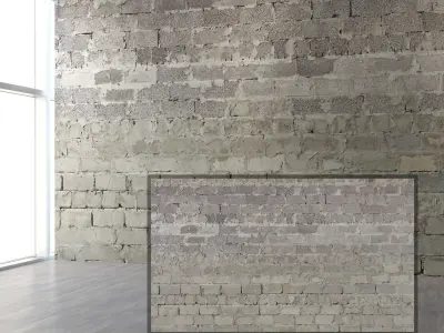 The set of walls from blocks Texture