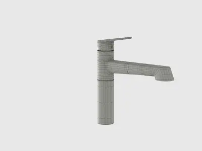 Grohe Europlus mixer 3D model