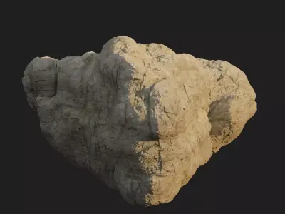 Sculpt stone C 3D model