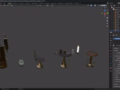 Ghorman Cafe - Star Wars Andor 3D model