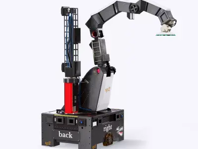 Stretch Robot Boston Dynamics Low-poly 3D model