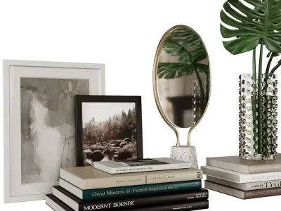 Decorative set 3D model