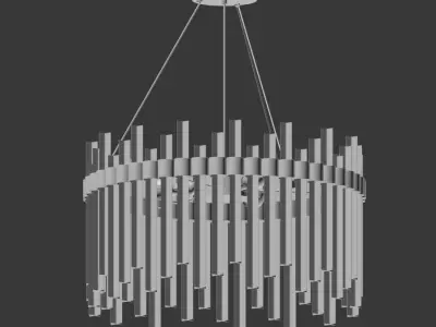 4 Ceiling Light Collection  3D model