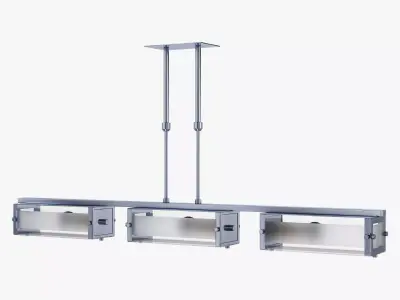 Chandelier Altalusse IL INL-9189P-03 Chrome 3D model