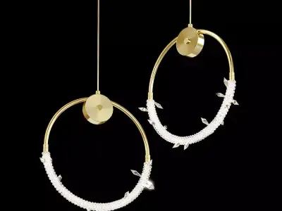 Lampatron Acosta penadant lamp 3D model