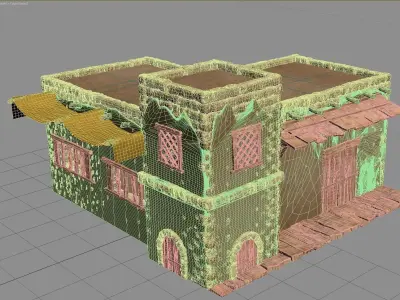 dirt House 3D model