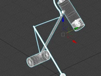 ed049 reconfigurable table lamp 3D model