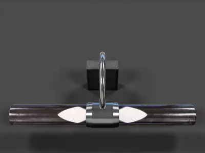 Mirror Light - Low Poly Low-poly 3D model