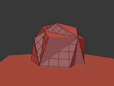 VR art Gallery 15 Two Dodeca 3D model