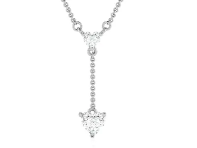 Woman Diamond Pendant 3D print model purchase