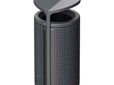 Waste bin Tonyo 02 3D model