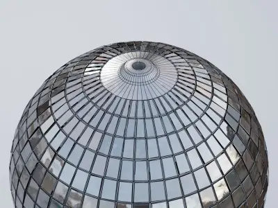 Disco Ball Low-poly 3D model