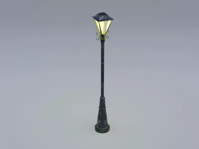 Street light 3d Model 3D model 5
