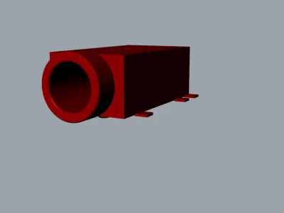 ear jack 3D Model  3D print model