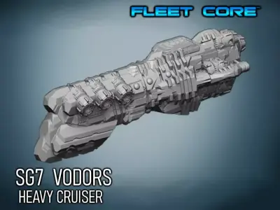 FLEET CORE - SG7 VODORS HEAVY CRUISER 3D print model