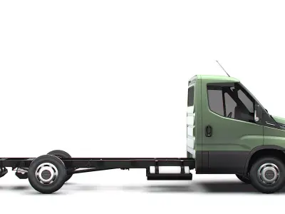 Iveco Daily Single Cab L4 Chassis 2026 3D model
