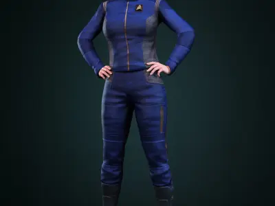 STD Sylvia Tilly For G8F 3D model