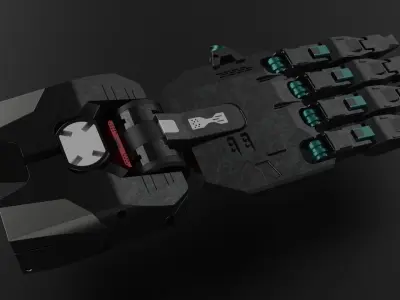 Hand robotic vol2 3D model