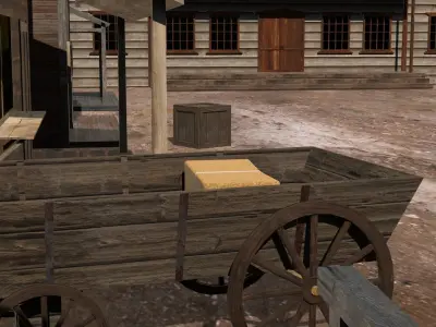 Western Pack 3D model