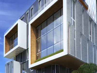 Office Building Environment 3D model