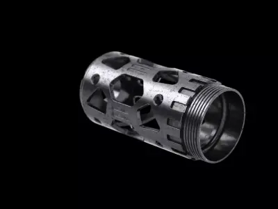 Muzzle Brake virdion 3D model