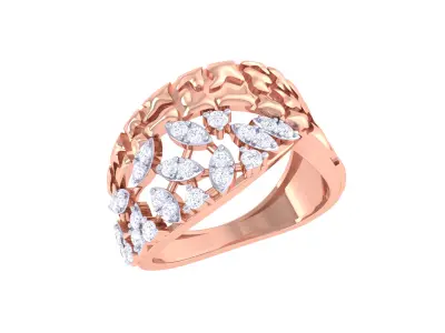  Women Ring MTL 3dm STL OBJ FBX Details 3D print model 97