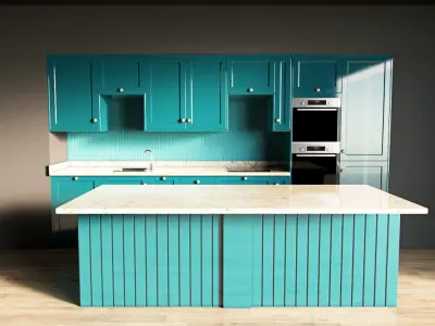 16-Kitchen4 glossy 2 3D model
